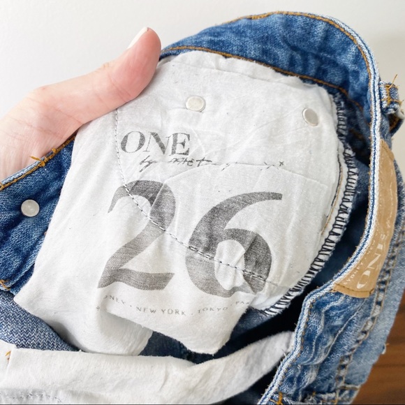 ONE TEASPOON Trashed Freebirds in Cobain Distressed Zip
Ankle Jeans size 26 - Picture 13 of 16